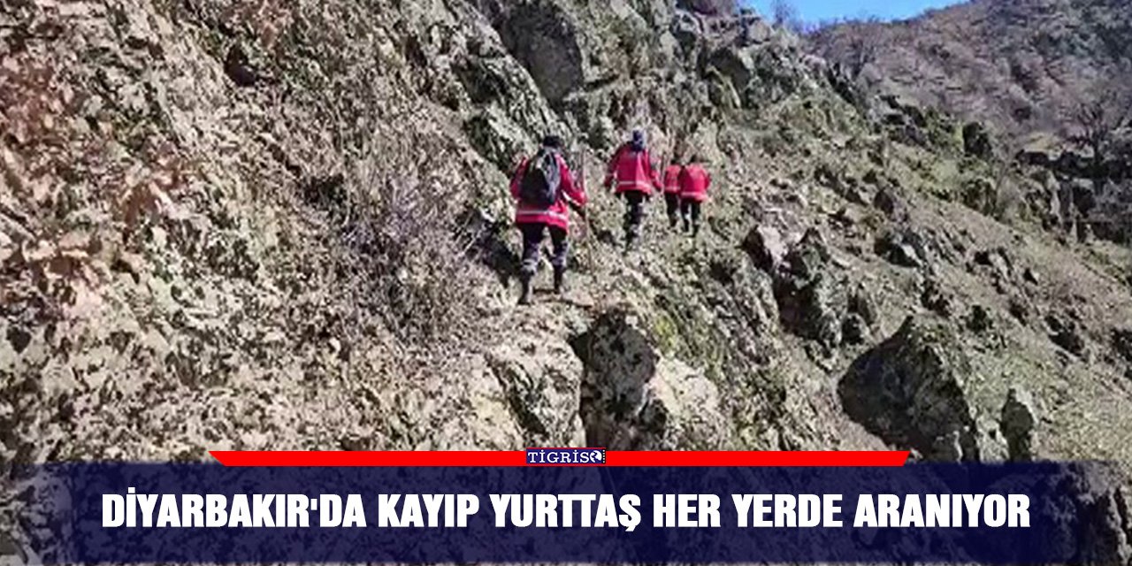 Diyarbakır'da kayıp yurttaş her yerde aranıyor