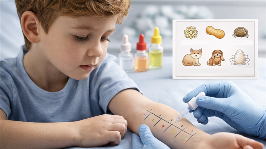 Her 20 çocuktan birinde 6 yaşına kadar gıda alerjisi görülebilir