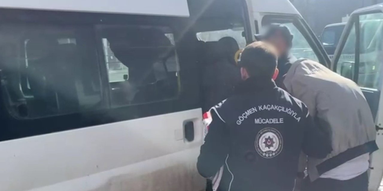 19 düzensiz göçmen yakalandı