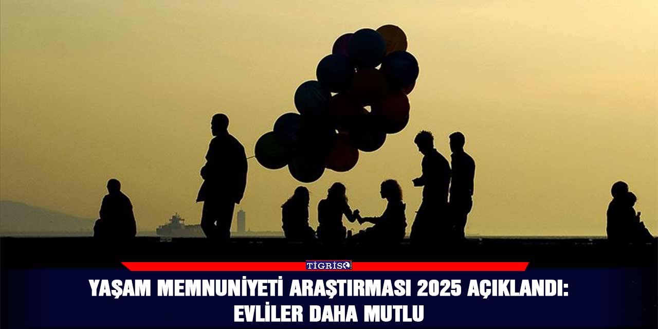 Yaşam Memnuniyeti Araştırması 2025 açıklandı: Evliler daha mutlu