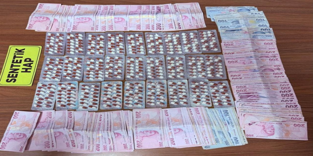 Zehir tacirlerine operasyon: Yüzlerce hap ele geçirildi