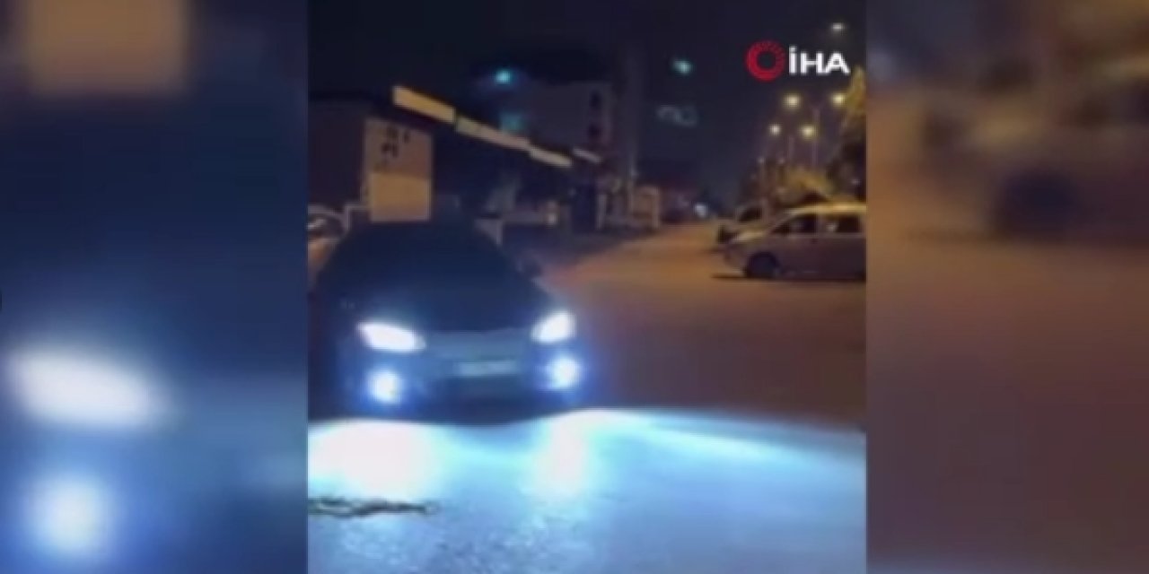 Drift görüntüsü sanal devriyeye takıldı