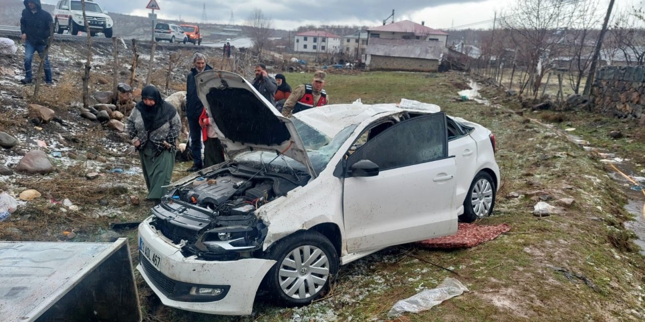 Bingöl'de kaza: 7 yaralı