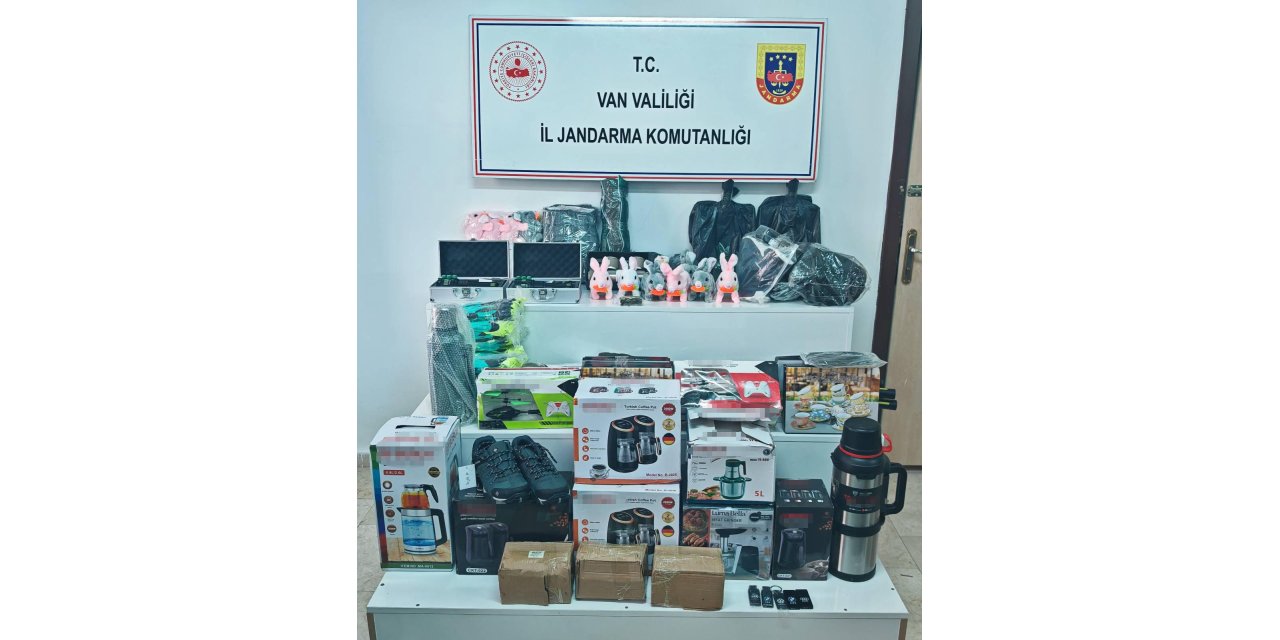 Van’da gümrük kaçağı malzeme ele geçirildi