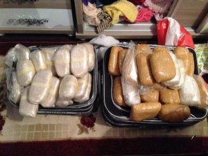 Diyarbakır’da 328 kilo esrar ele geçirildi