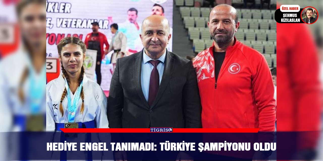 Hediye engel tanımadı: Türkiye şampiyonu oldu