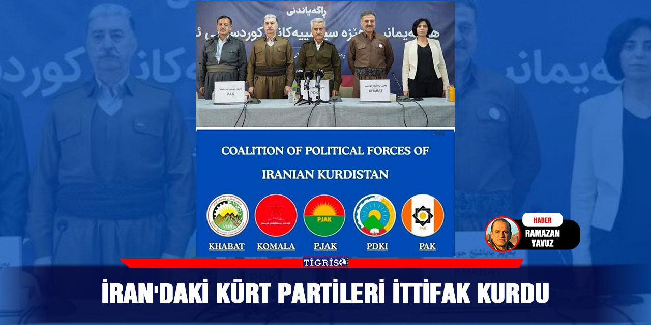 İran'daki Kürt Partileri ittifak kurdu