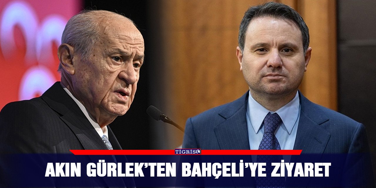 Akın Gürlek’ten Bahçeli’ye ziyaret