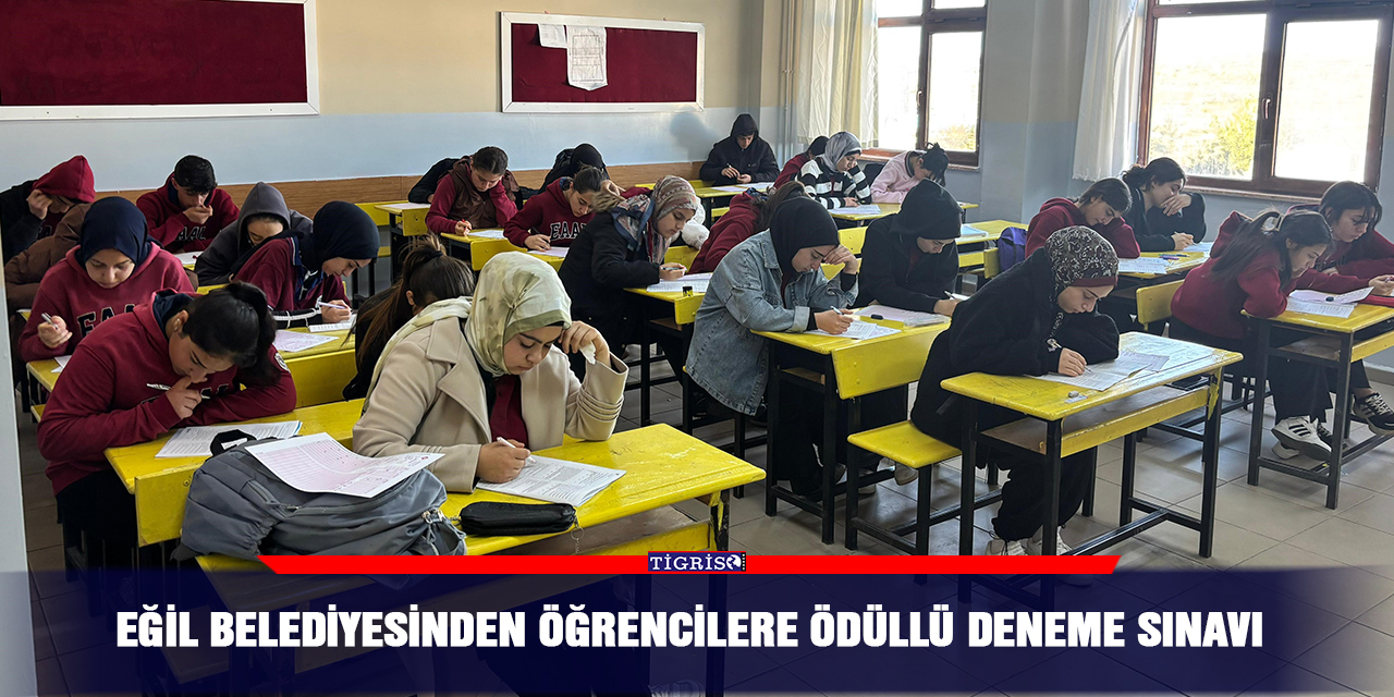 Eğil Belediyesinden öğrencilere ödüllü deneme sınavı