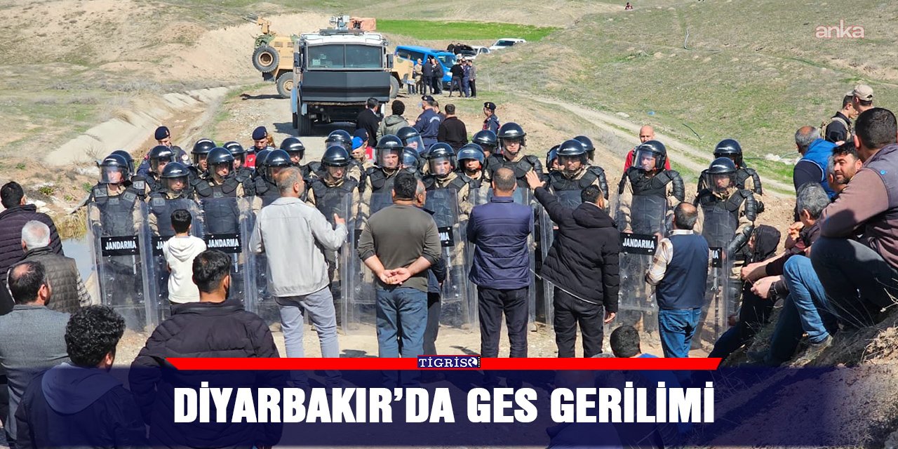 Diyarbakır’da GES gerilimi