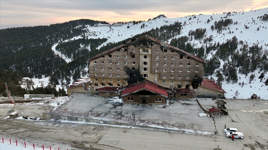Bolu'daki Grand Kartal Otel yangını davası istinafa taşındı