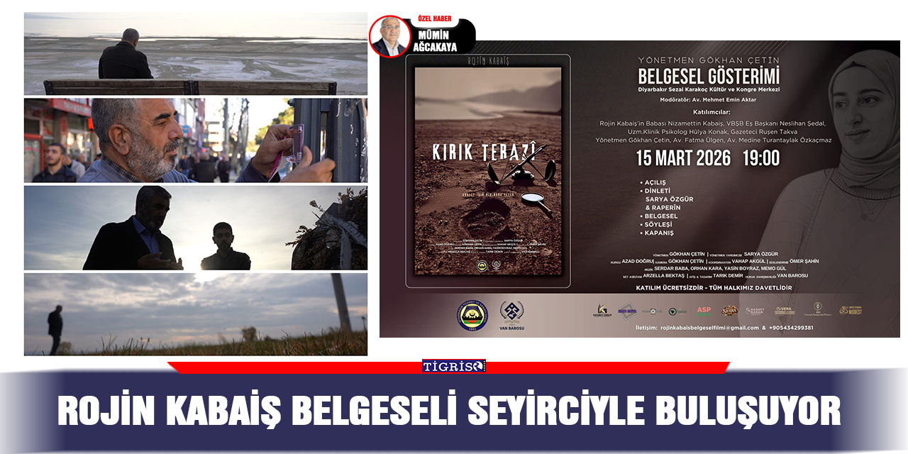 Rojin Kabaiş belgeseli seyirciyle buluşuyor