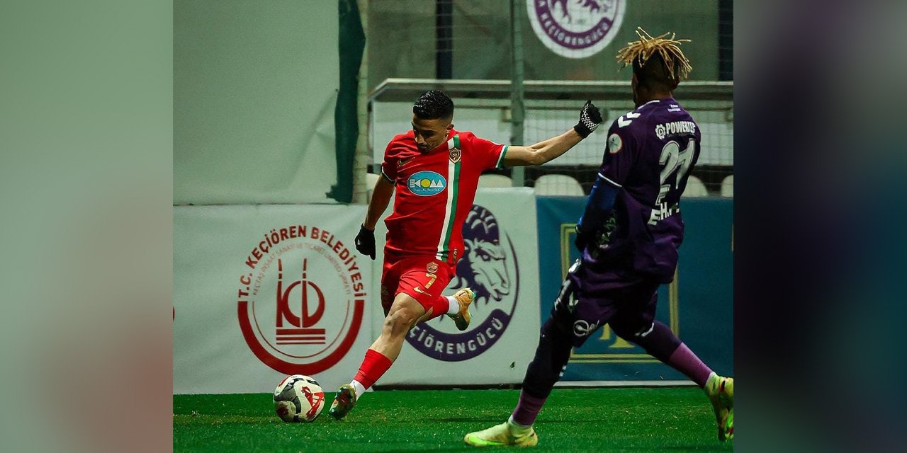 Amedspor deplasmanda galibiyeti kaçırdı