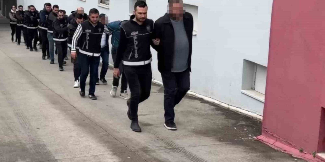 Adana’da tefecilik operasyonu: 11 gözaltı