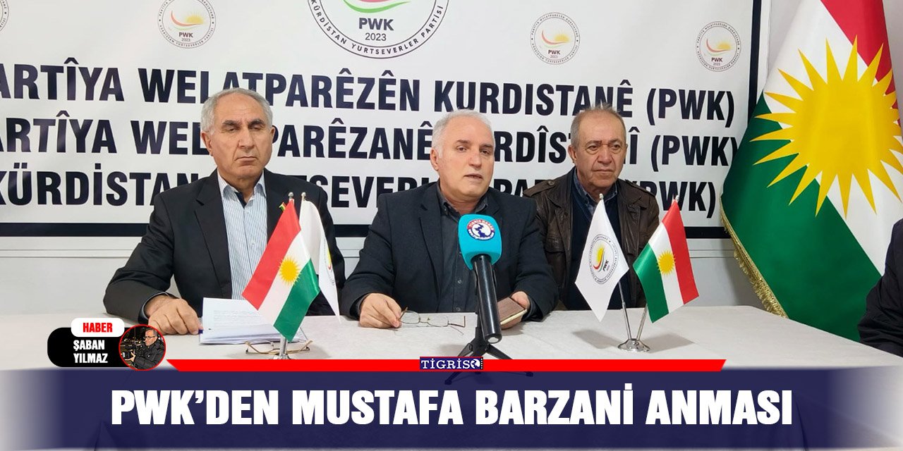 PWK’den Mustafa Barzani anması