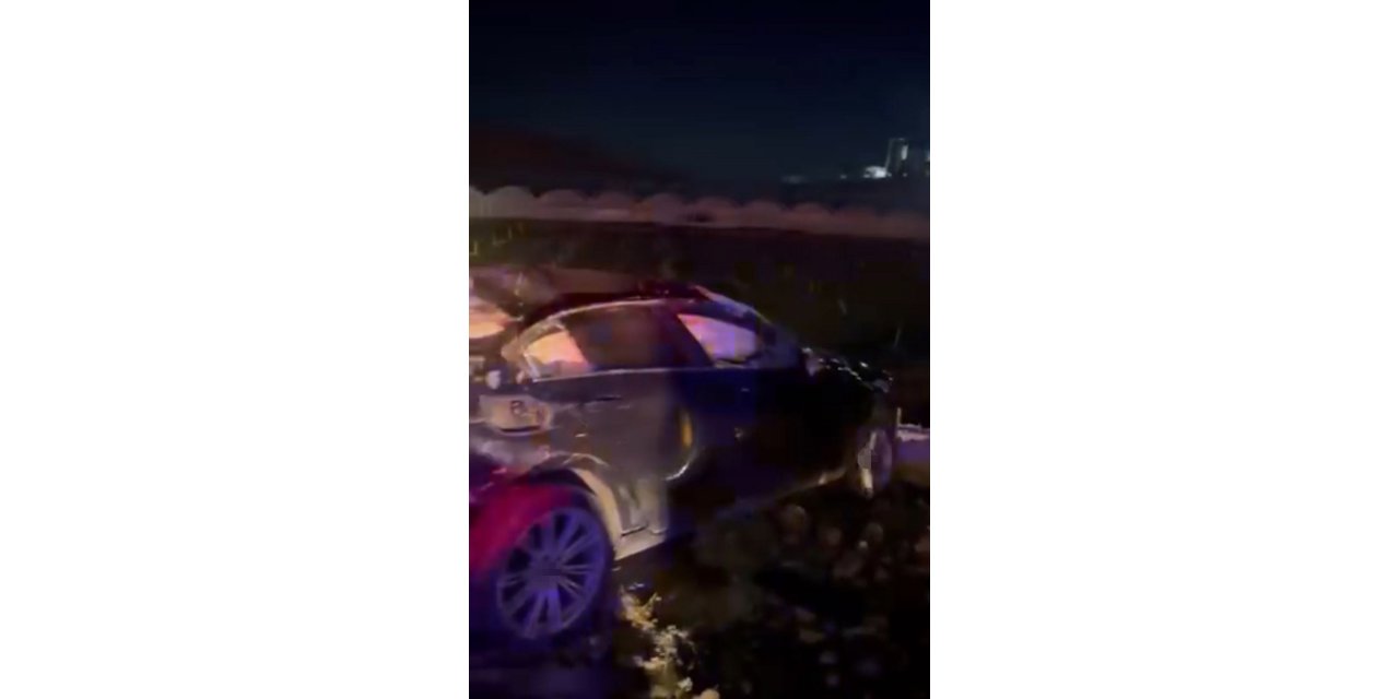 Siirt’te otomobil takla attı: 1 ölü, 1 ağır yaralı