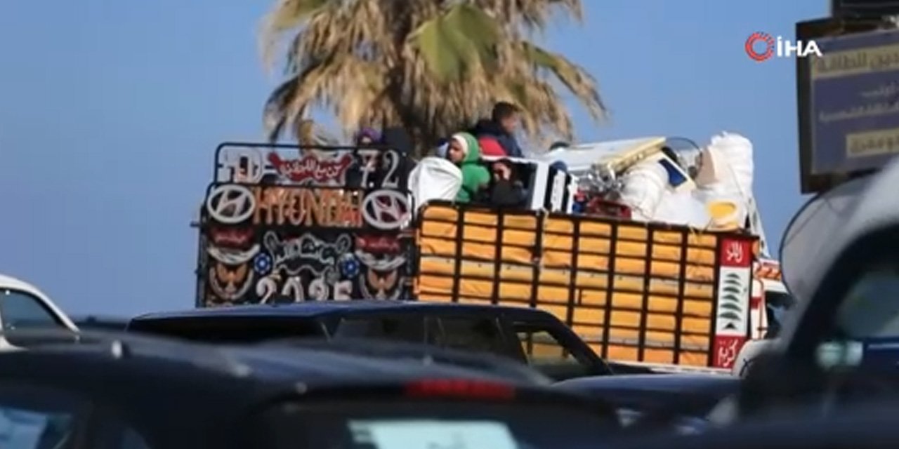 Lübnan’da 58 bin kişi yerinden edildi