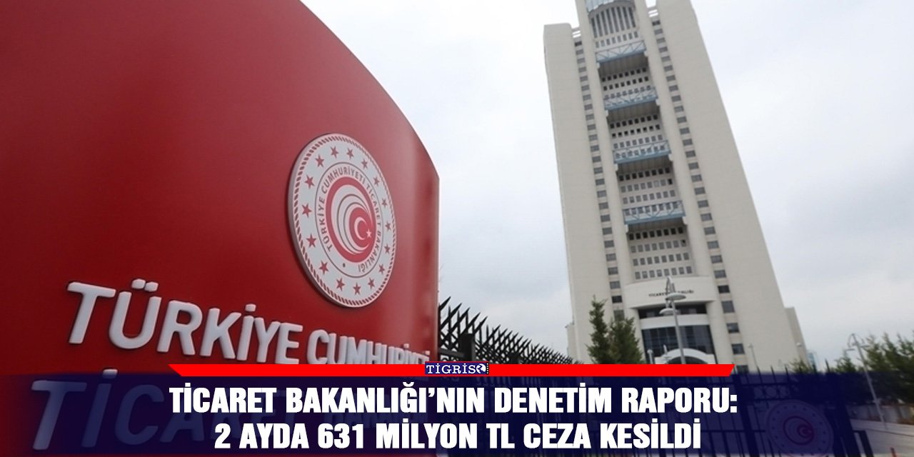 Ticaret Bakanlığı’nın denetim raporu: 2 ayda 631 milyon TL ceza kesildi