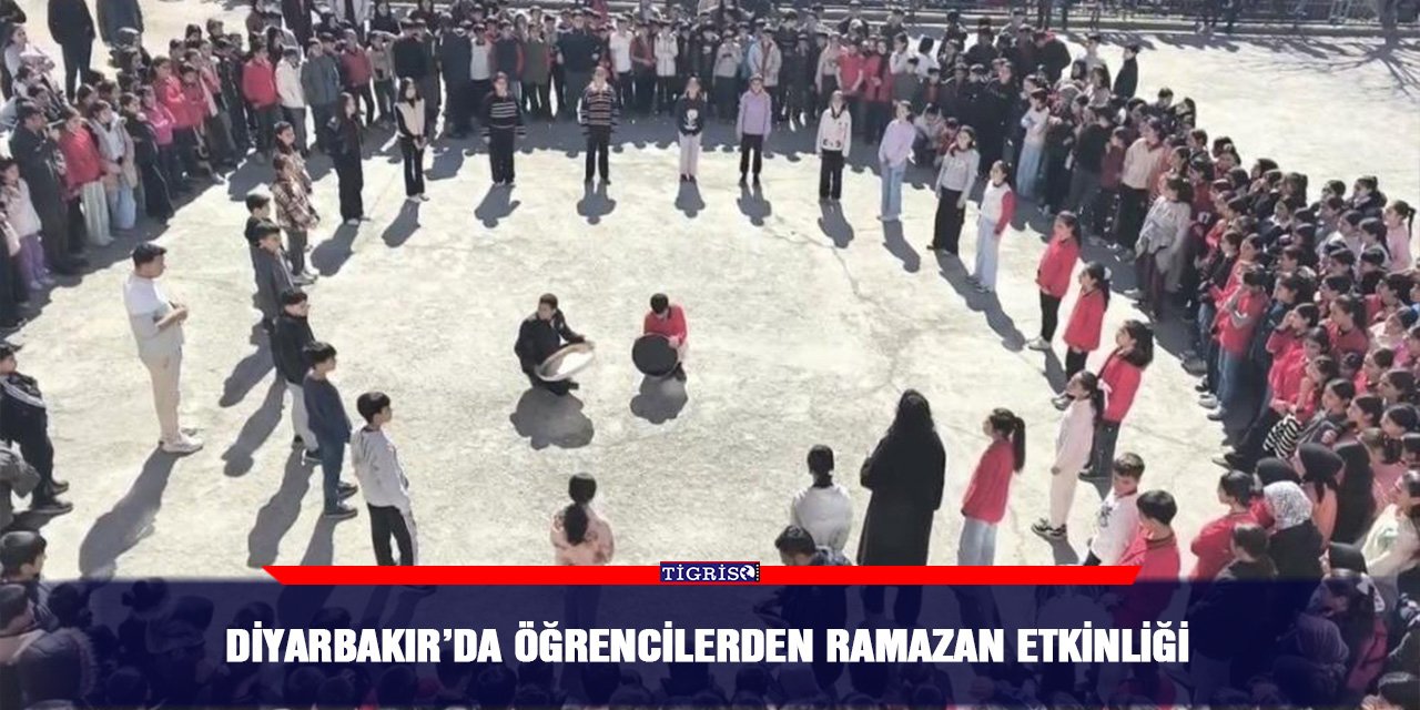Diyarbakır’da öğrencilerden Ramazan etkinliği
