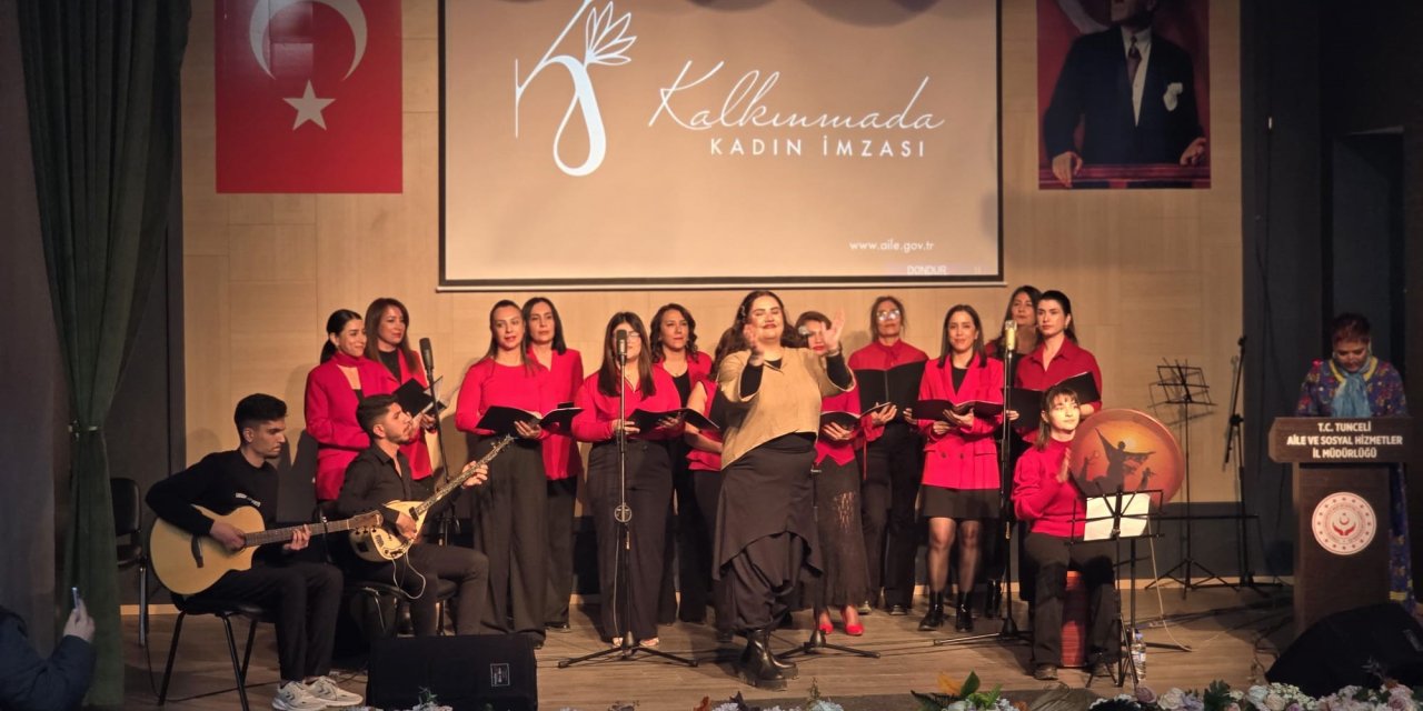 Tunceli'de 8 Mart etkinlikleri