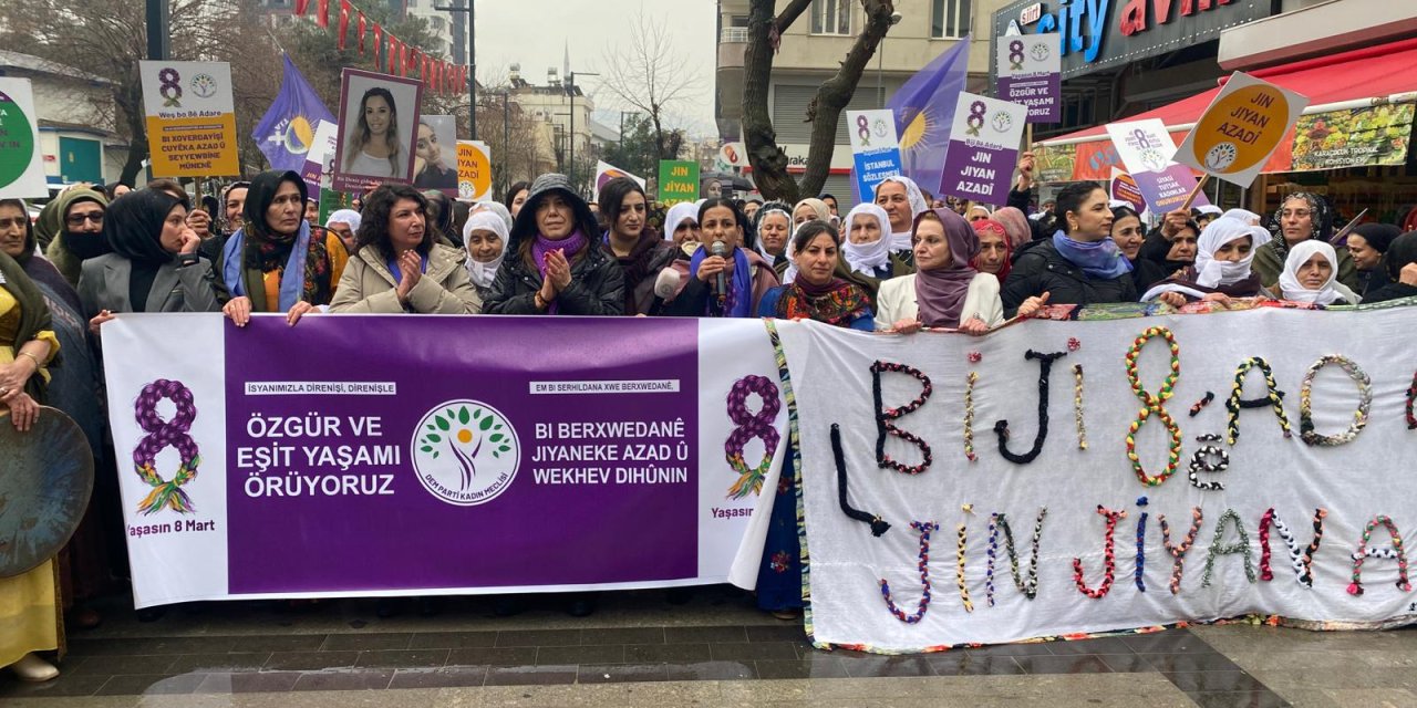 Siirt’te 8 mart yürüyüşü