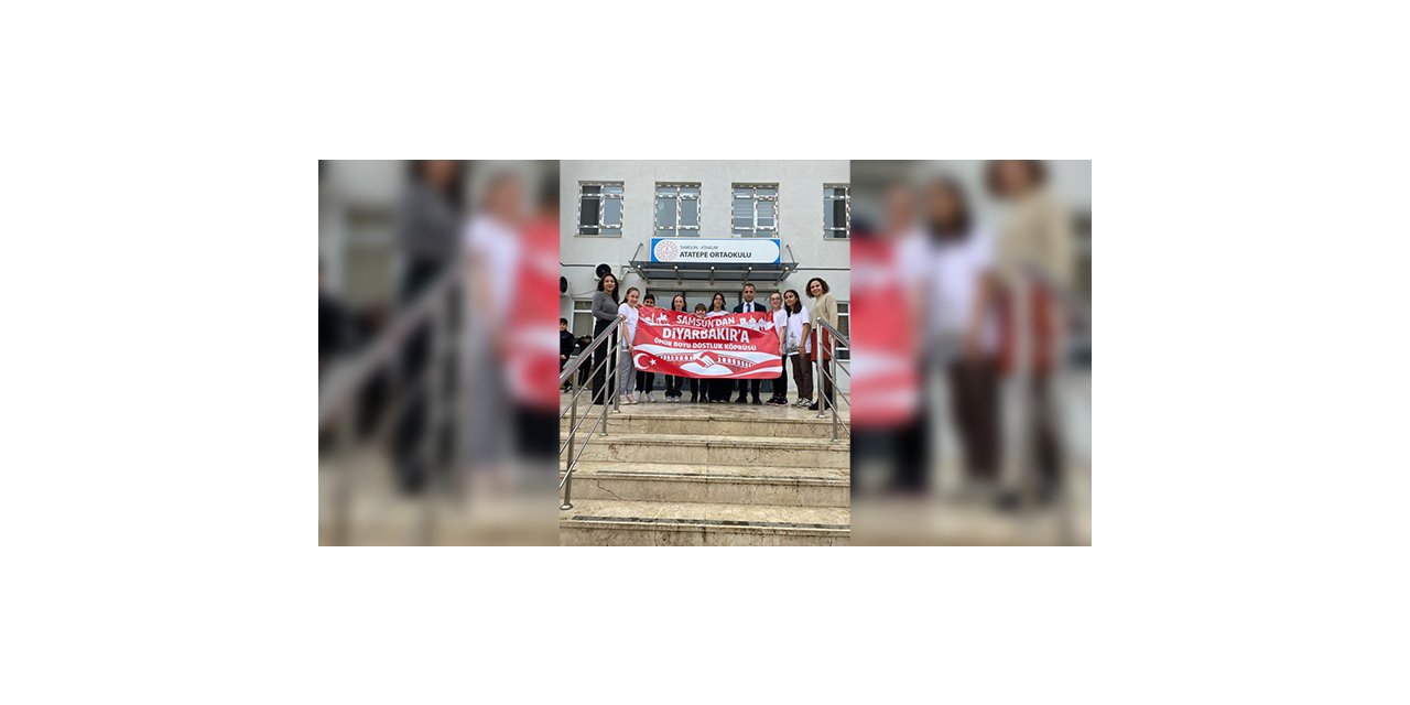Diyarbakır’daki öğrencilere Samsun’dan anlamlı ziyaret
