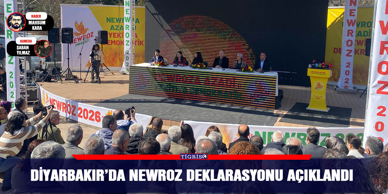 Diyarbakır’da Newroz deklarasyonu açıklandı