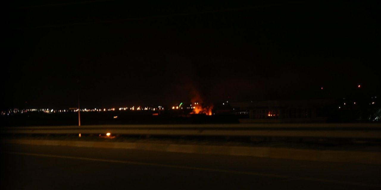 Erbil'de İHA evin çatısına düştü