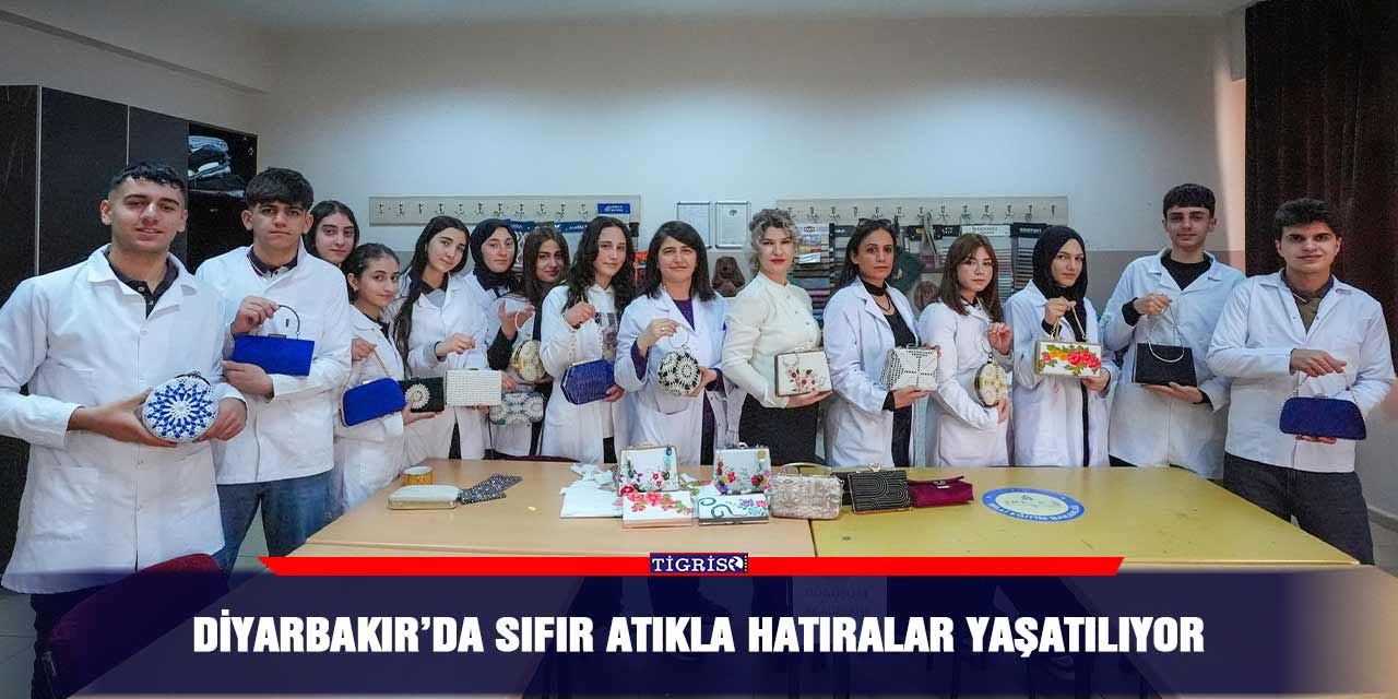 Diyarbakır’da sıfır atıkla hatıralar yaşatılıyor