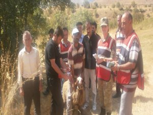 Jandarma kurban bayramı öncesi hayvan sahiplerine uygulamalı eğitim  verdi