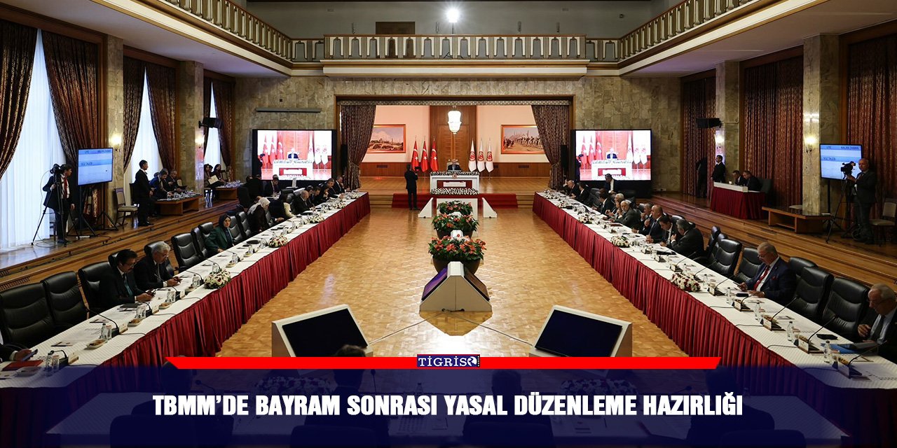 TBMM’de bayram sonrası yasal düzenleme hazırlığı