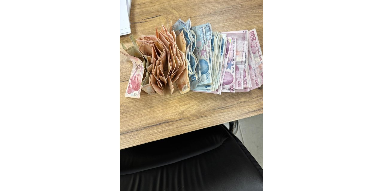 Dilencinin üzerlerinden 4 bin TL çıktı