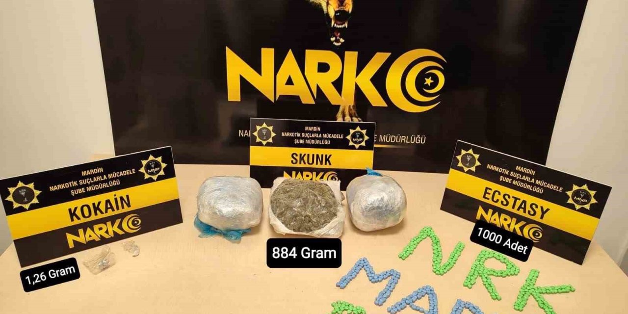 Mardin’de uyuşturucu operasyonu