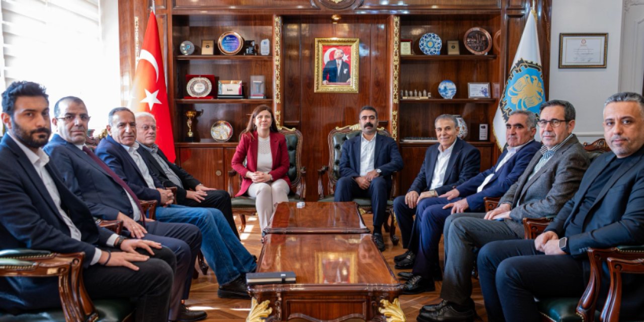 Güneydoğu sanayici ve iş insanları derneği Eşbaşkanları ziyaret etti