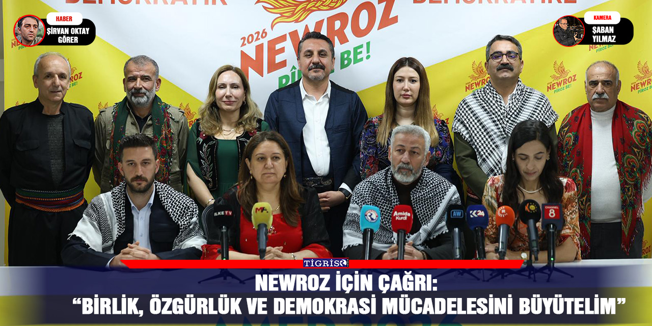 Newroz için çağrı: “Birlik, özgürlük ve demokrasi mücadelesini büyütelim”