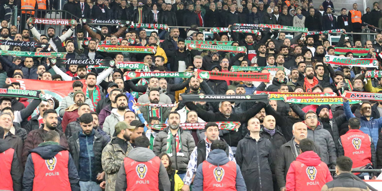 Amedspor’a Hatayspor deplasmanında seyirci yasağı
