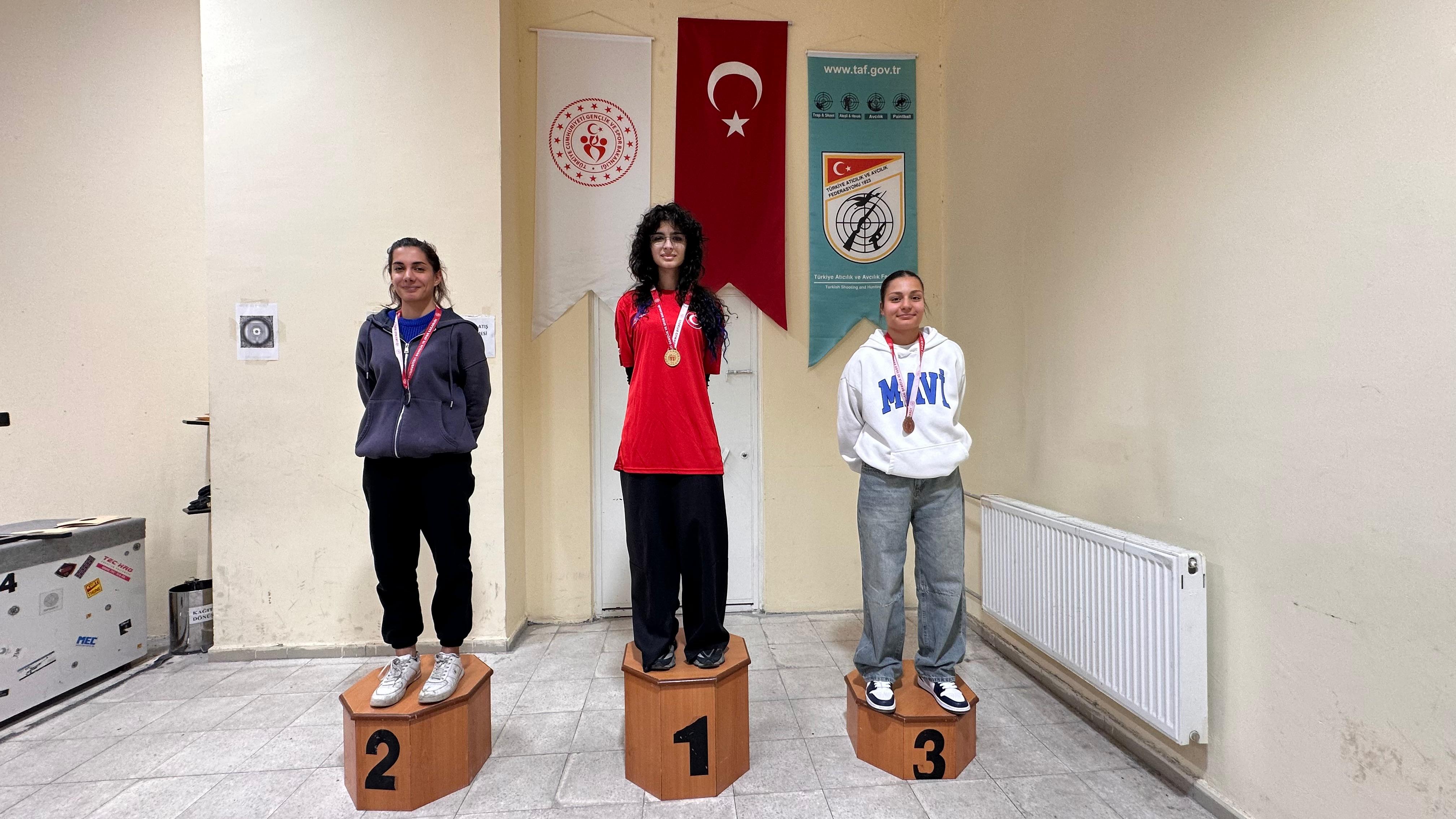 Diyarbakır’da havalı silahlar kış kupası şampiyonları belli oldu