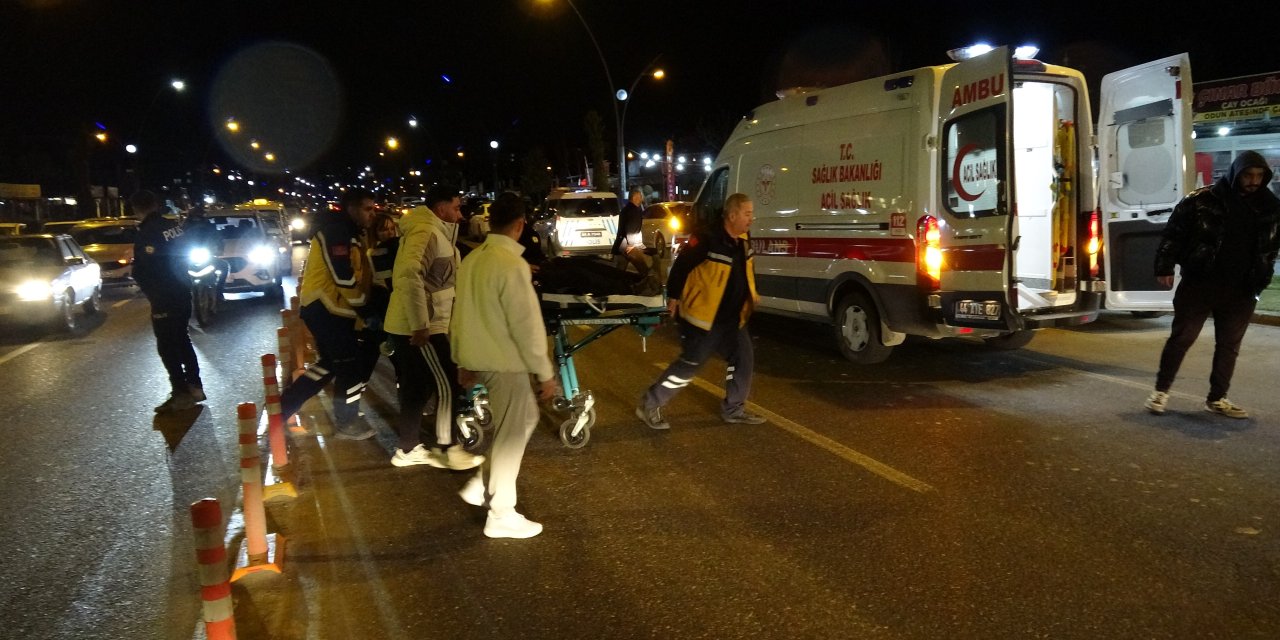 Trafikte tartışma kanlı bitti : 2 yaralı 3 gözaltı