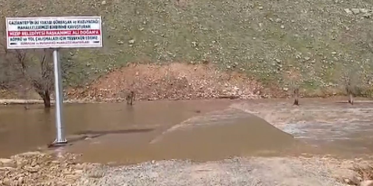 Gaziantep’te dolu ve sağanak etkili oldu