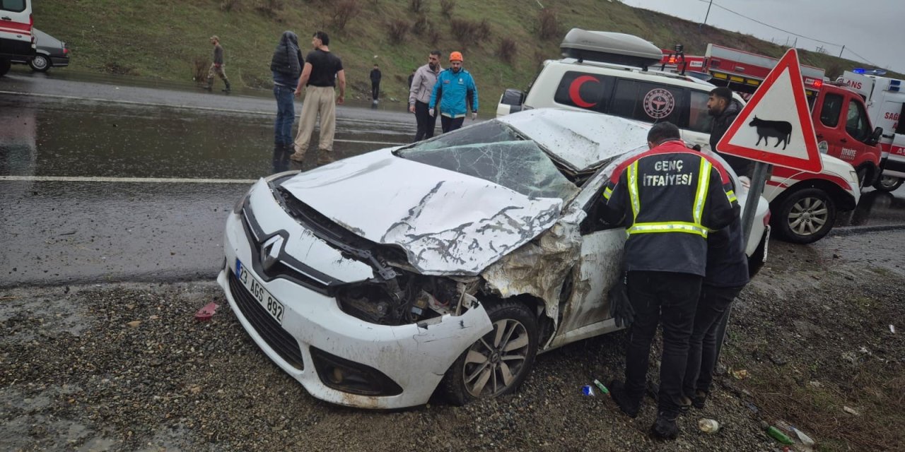 Otomobil takla attı: 1 ölü 2 yaralı