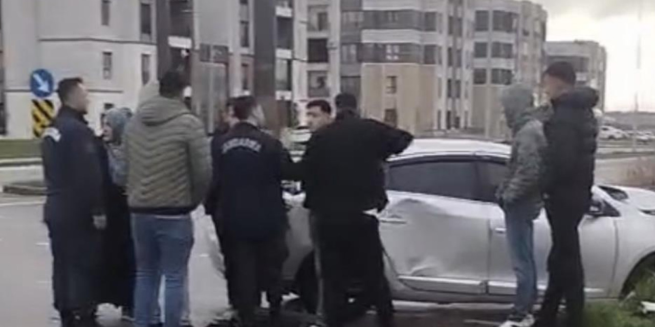 Diyarbakır'da kaza sonrası gerginlik