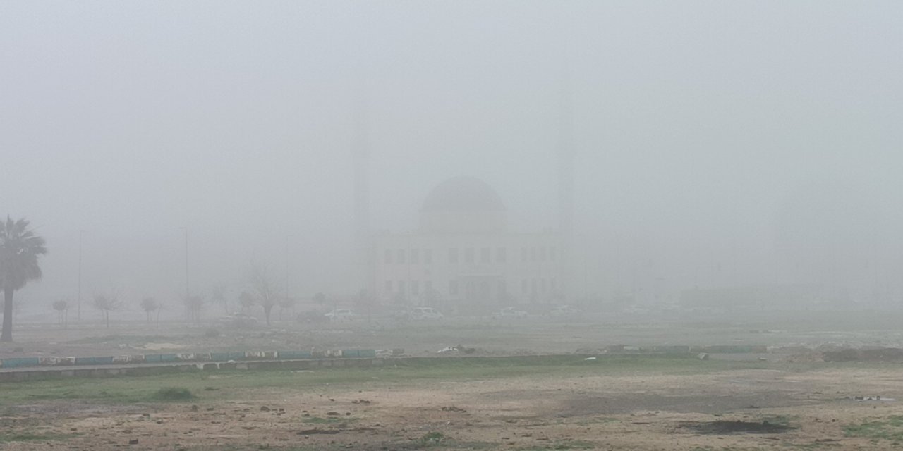 Şanlıurfa’da yoğun sis