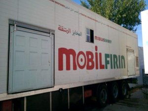 Mobil fırınlar Suriyeli sığınmacıların ekmek ihtiyacını karşılıyor