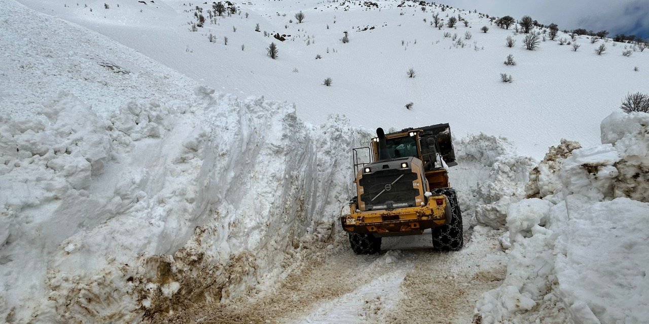 Hakkari’de kapalı köy yolları ulaşıma açıldı