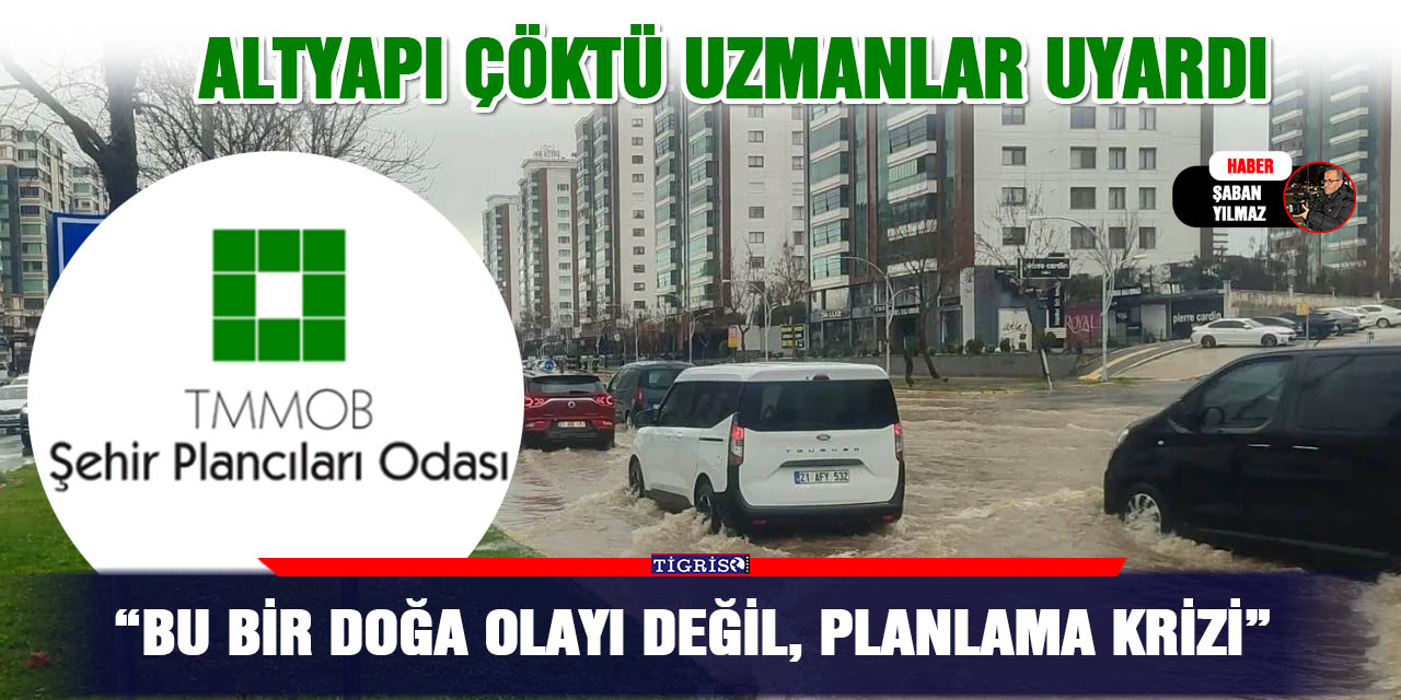 Altyapı çöktü uzmanlar uyardı: “Bu bir doğa olayı değil, planlama krizi”