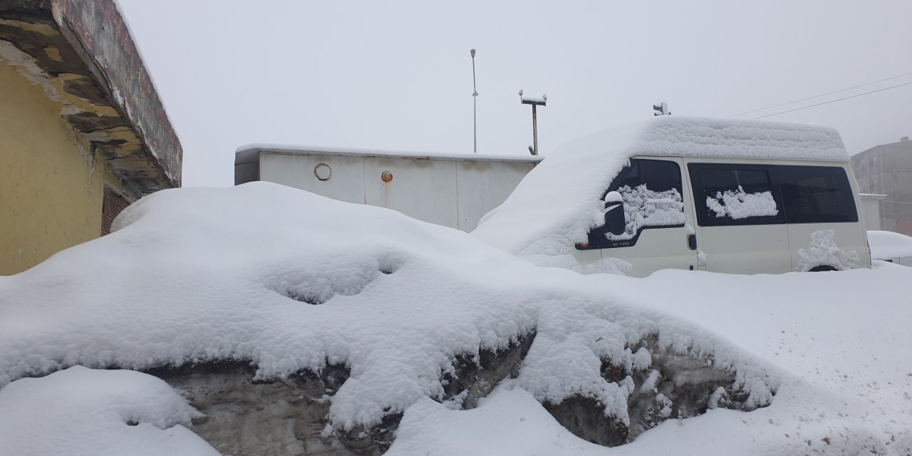 Van’da kar yağışı etkili oldu
