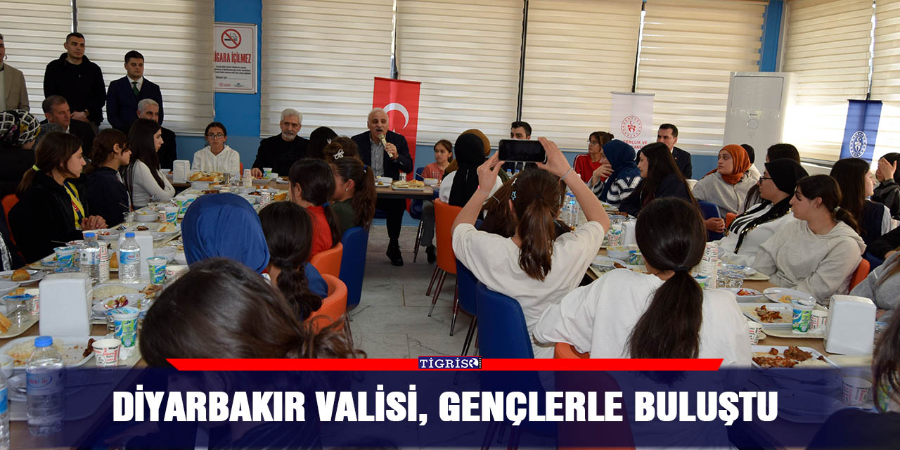 Diyarbakır Valisi, gençlerle buluştu