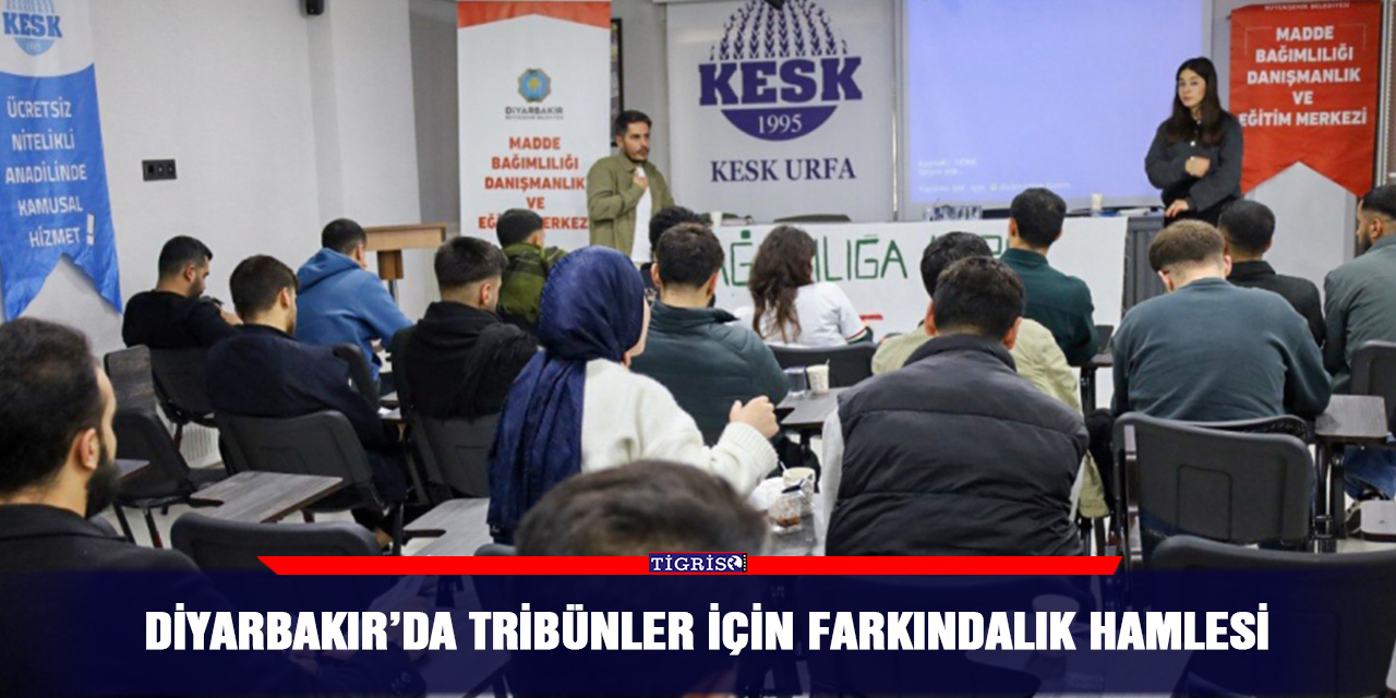 Diyarbakır’da tribünler için farkındalık hamlesi