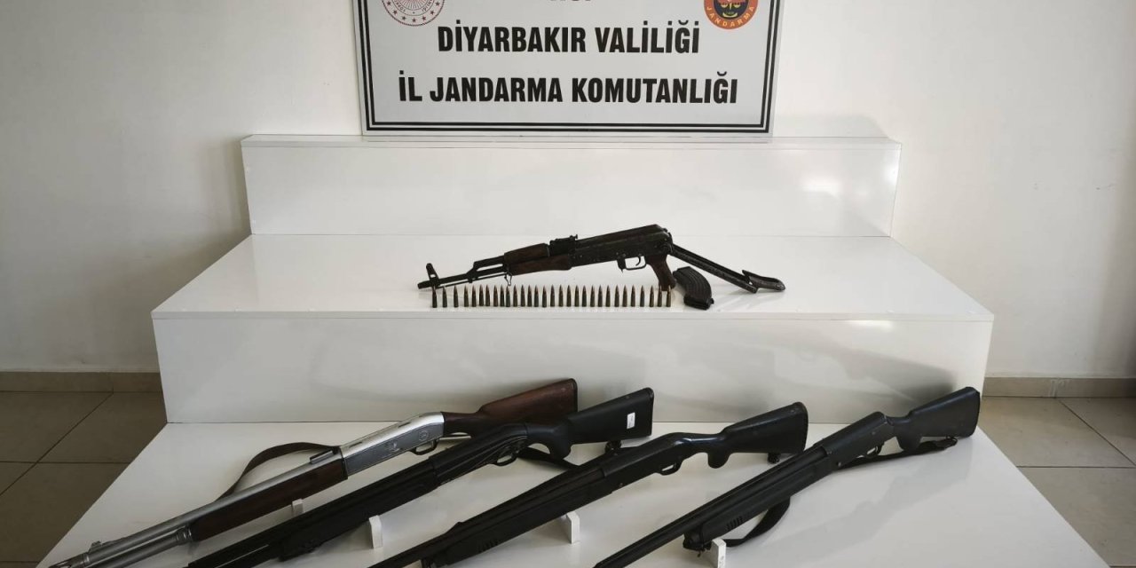 Diyarbakır'da silah kaçakçılığı operasyonu
