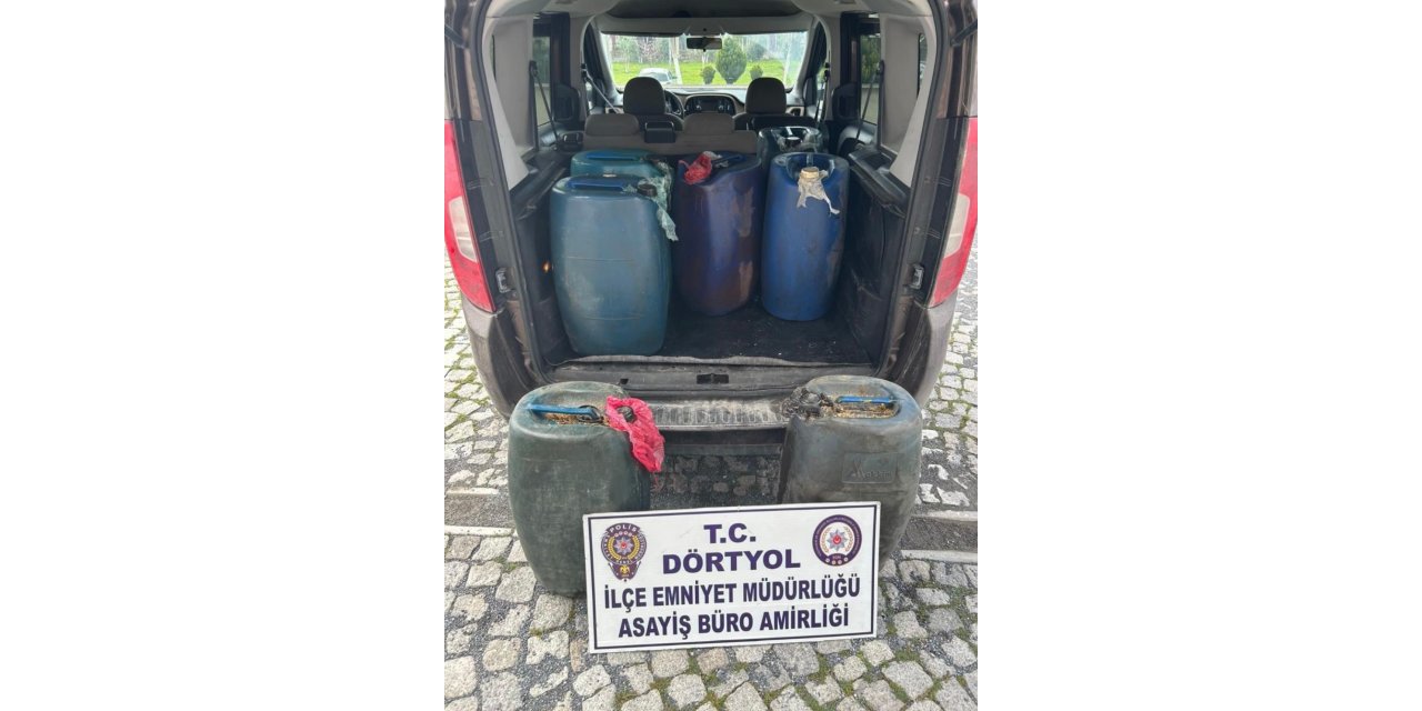 Mazot çalan şüpheli yakalandı